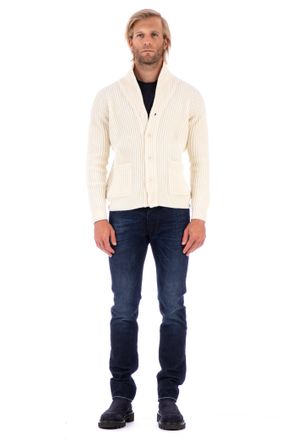 Fly3 Tamata Reversible Ribbed Wool Cardigan