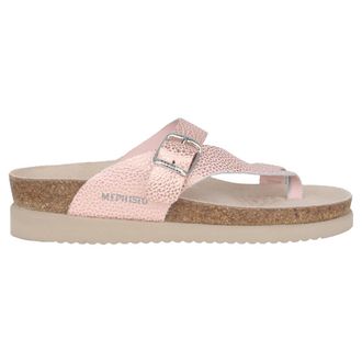 Mephisto Helen Flip Flops - Dames - Slippers - Roze - 35 EU - Leer - Schoenen