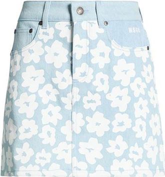 Msgm BOTTOMWEAR - Denim skirts on YOOX.COM