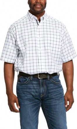 Ariat Pro Series Nevada Classic Fit Shirt In White