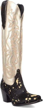 Dingo Take No Bull Knee High Western Boot in Black at Nordstrom, Size 6.5