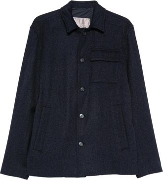 Herno Chest Flap-pocket Button-up Jacket