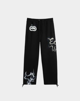 Ecko Blowing Smoke Joggers in Black at Nordstrom, Size Medium X 30