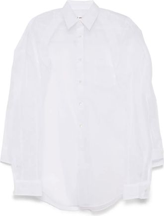 Comme Des Garçons Camicia a maniche lunghe - Bianco