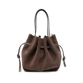 Yuzefi Scallop Mini Tote - female - Yuzefi - Bucket Bags - Brown - ONE SIZE - Bags