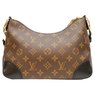 Louis Vuitton Pre-owned Vintage Monogram Schoudertas - Dames - Vintage Schoudertas - Bruin - ONE Size - Leer - Vintage