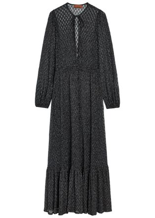 Missoni Fine-knit Maxi Beach Dress - Brown - 42 (UK10 / S)