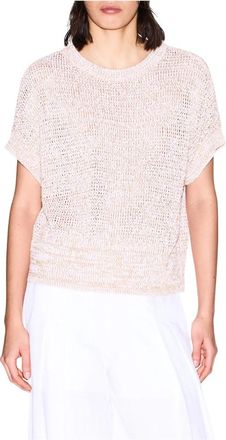 A|X Armani Exchange Elegante Jurk voor Vrouwen - Dames - Ronde hals truien - Bruin - M - Truien & Vesten