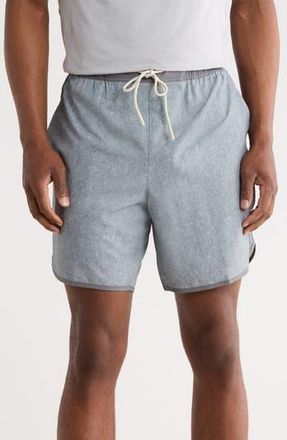 Original Penguin Performance Drawstring Shorts in Quiet Gray Heather at Nordstrom Rack, Size Xx-Large