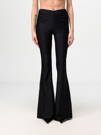 Aniye By Pantalone Aniye By in tessuto elasticizzato con strass