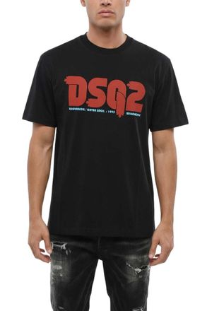 Dsquared2 Black Crew Neck T-Shirt
