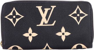Louis Vuitton Zippy Wallet Bicolor Monogram Empreinte Giant (Authentic Pre- Loved)