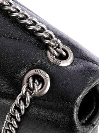 Pinko Womens Crossbody Bag Black - Crossbody-Bags