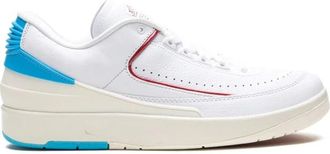 Nike Jordan Retro Low Unc to Chicago Sneakers - Heren - Fitnessschoenen - Wit - 42 EU - Leer - Fitness