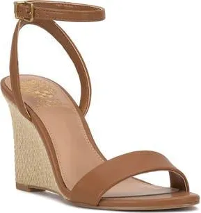 Vince Camuto Jefany Wedge Sandal in Golden Walnut at Nordstrom Rack, Size 7.5