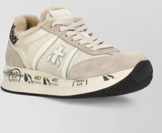 Premiata low top sneakers leather and fabric