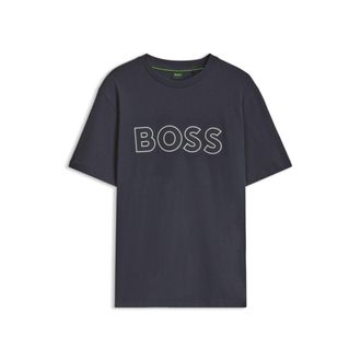 BOSS Cotton T-shirt with logo