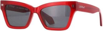 Off-white Cincinnati Dark Grey Cat Eye Unisex Sunglasses OERI110 2807 54