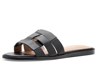 Cole Haan Go-to Ensley Slide Womens Sandals Black Leather : 10.5 B - Medium