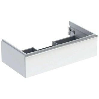 Keramag Keramag - Geberit iCon Armoire basse pour lavabo, 1 tiroir, 88,8x24,7x47,6