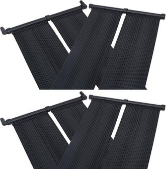 vidaXL Vidaxl - Panel Calentador Solar Para Piscinas 4 Unidades 80x310 Cm