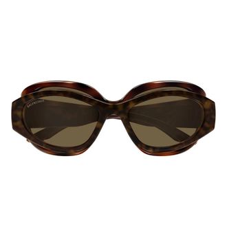 Balenciaga Sunglasses, unisex, Brown, Size: 59 MM Bb0456S Sunglasses