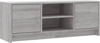 vidaXL Vidaxl - tv Cabinet Grey Sonoma 102x30x37.5 cm Engineered Wood