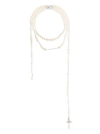 Vivienne Westwood Broken Pearl Necklace