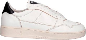 Patrizia Pepe Leren sneakers - Dames - Schoenen - Wit - Maat: 37 EU Leer