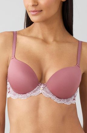 Wacoal Modern Affair Underwire T-Shirt Bra in Rose Brown/Cradle Pink at Nordstrom, Size 32Ddd