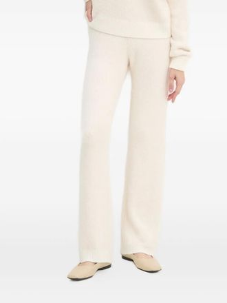 American Vintage ribbed knit trousers - Neutrals