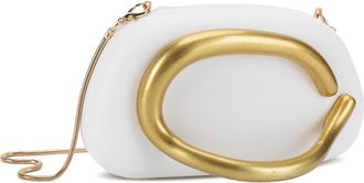 Generic Women Retro Clutch Bag Leather Vintage Crossbody Bag Party Phone Bag (White)