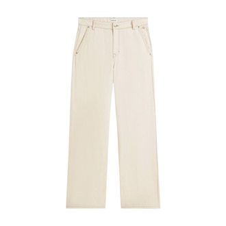 Summum Rechte jeans - Dames - Jeans - Beige - Maat: L