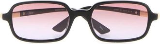 Chlo&eacute; Womens Glasses Black Acetate
