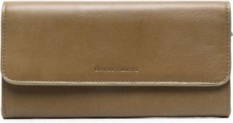 Officine Creative Poche elongated wallet - women - Calf Leather - One Size - Green
