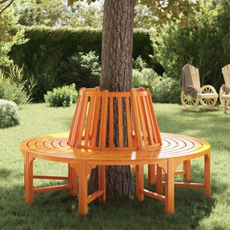 vidaXL Banco De &Aacute;rbol De Madera &Oslash; 160 Cm Vidaxl
