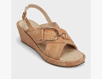 Vaneli Womens Cadesh Sandals In Natural Cork