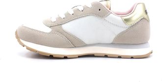 Sun 68 Sneaker - Dames - Sneakers - Wit - 37 EU - Leer - Schoenen