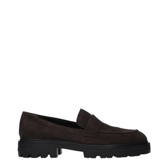 Hogan Slipper H673 Herren Wildleder Braun