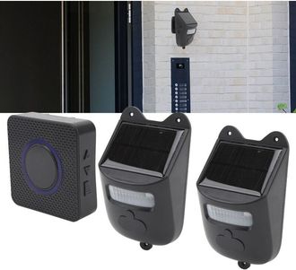 OEM Timbre Solar Inal&aacute;mbrico: Detector De Movimiento + 2 Sensores Infrarrojos
