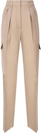 パンツ Sportmax Embroidered Stretch Wool Blend Andalo1234 Pant Sportmax Max Mara Sportmax Embroidered Stretch Wool Blend