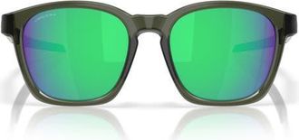 Oakley Shackle 52mm Square Sunglasses in Olive Ink/prizm Jade at Nordstrom