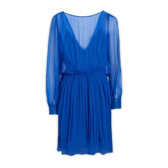 Alberta Ferretti Dames, Jurken, Blauw, Maat: XL