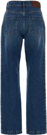Marni Womens Denim Jeans Orionblue Exterior: Cotton Pantaloni Trousers