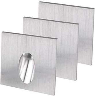 OEM [mai Usato]applique A Led Quadrata Da Incasso Per Scale, Portici, Vialetti O Scantinati. 1w, 100-245v Ca