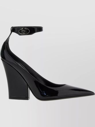 Valentino Garavani patent leather slingback pumps
