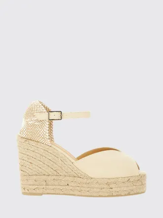 Castaner Heeled Sandal Woman color Ivory