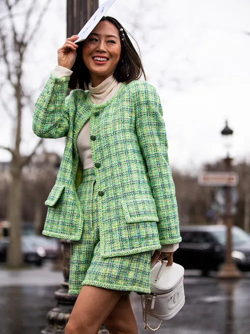 how to style a matching set without looking like a child