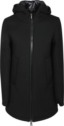 Herno Heren, Mantels, Zwart, Maat: XS