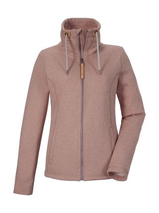 G.I.G.A. DX by killtec Fleecejacke GS 80 WMN KNTFLC JCKT, Damen, Gr. 48, grau (taupe), Oberstoff: 65% Polyester, 35% Baumwolle, Futter: 100% Polyester, G.I.G.A. DX BY KILLTE
